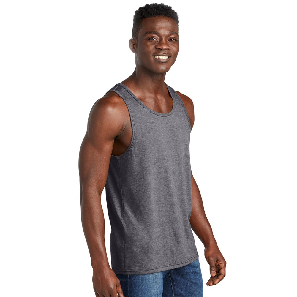 Unisex Tri-Blend Organic Tank - heather gray