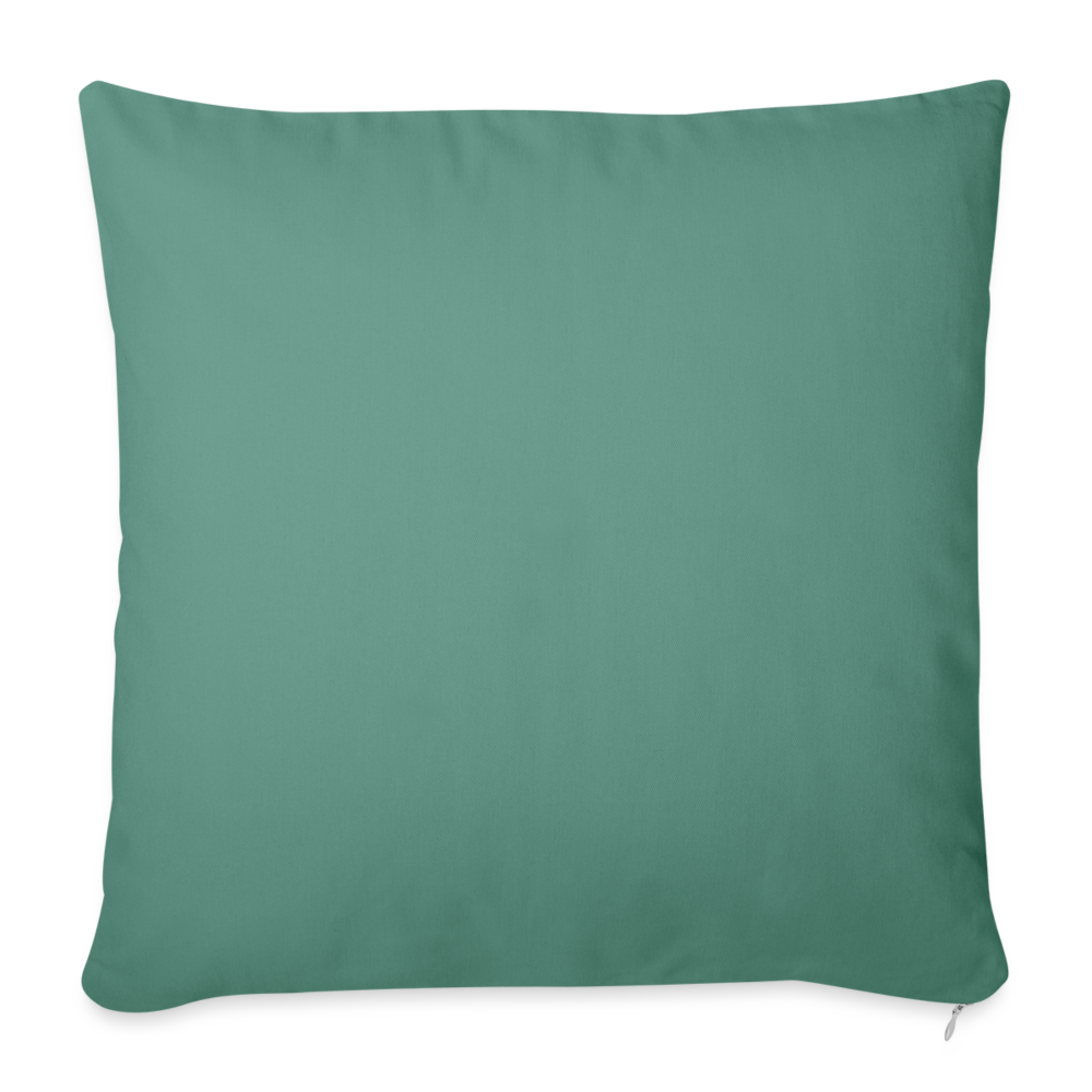 Throw Pillow Cover 18” x 18” - cypress green