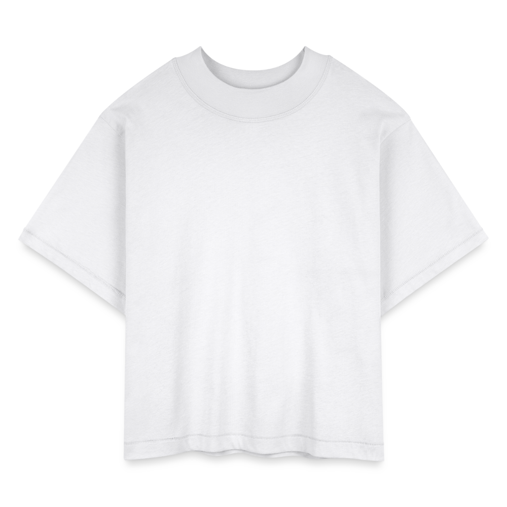 Women's Boxy Tee - white