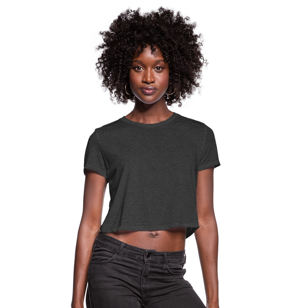 Women's Cropped T-Shirt - deep heather