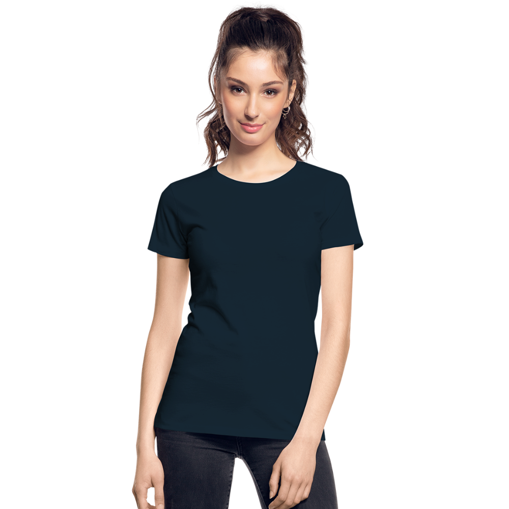 Women’s Premium Organic T-Shirt - deep navy