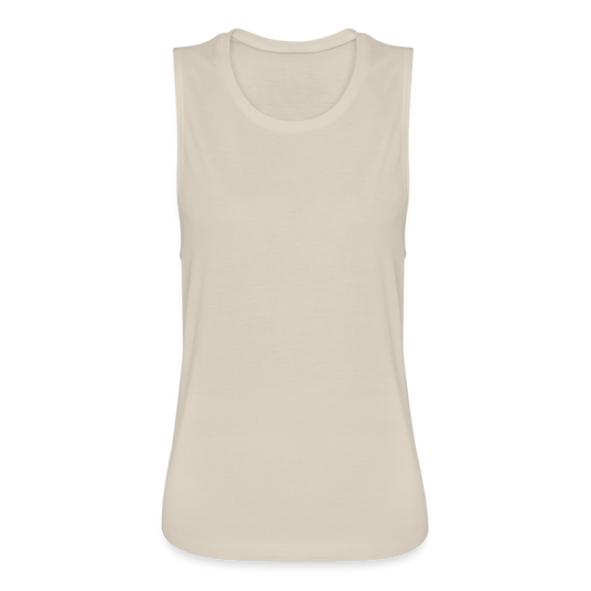 Women's Flowy Muscle Tank by Bella - dust