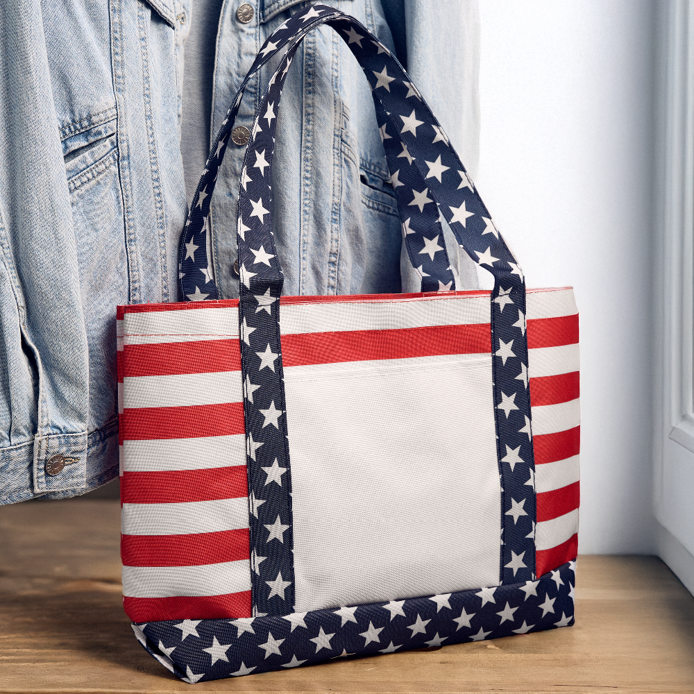 Americana Tote Bag - red/white/blue 