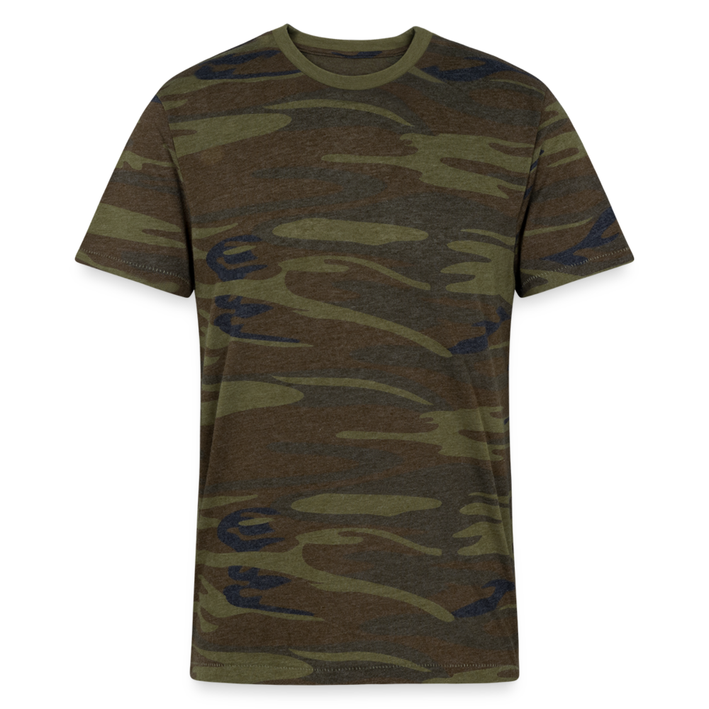 Alternative Unisex Eco Camo T-Shirt - green camo