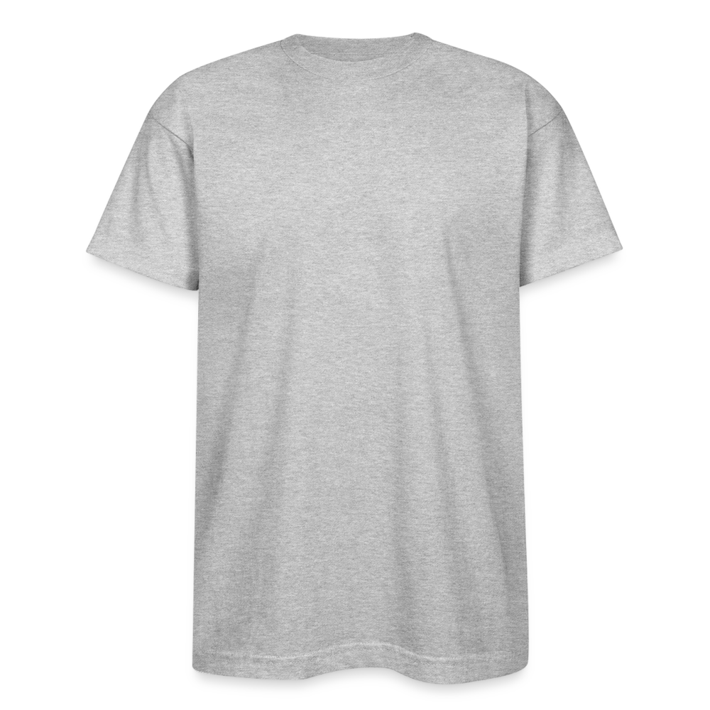 Bayside Unisex Heavyweight USA Made T-Shirt - heather gray