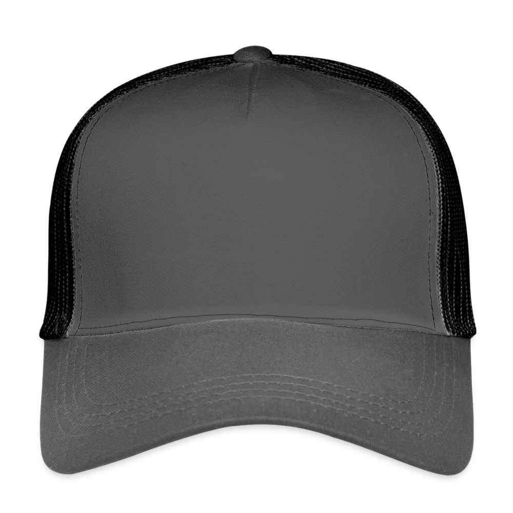 Eco Trucker Cap - smoke grey/black