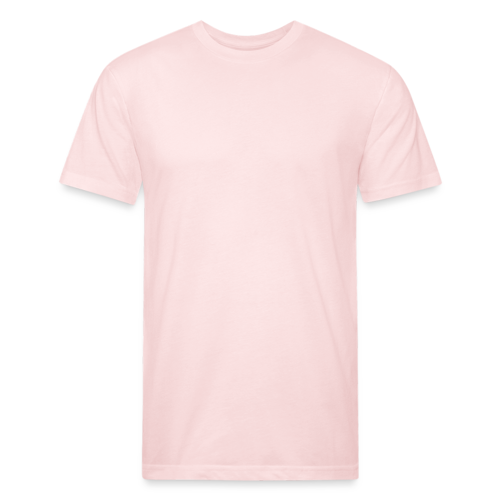 Fitted Cotton/Poly T-Shirt by Next Level - blush pink 