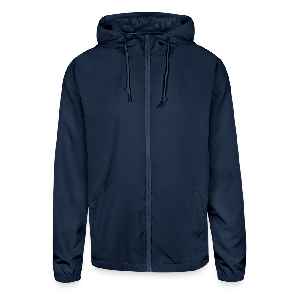 Unisex Lightweight Windbreaker Jacket - navy