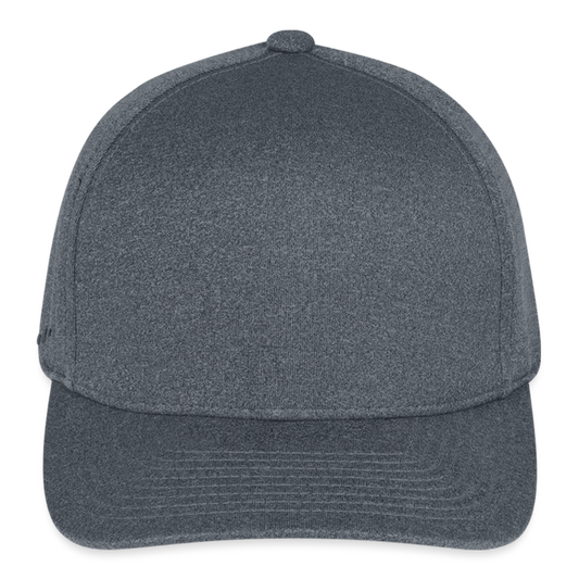 Flexfit  Melange Baseball Cap - dark heather gray