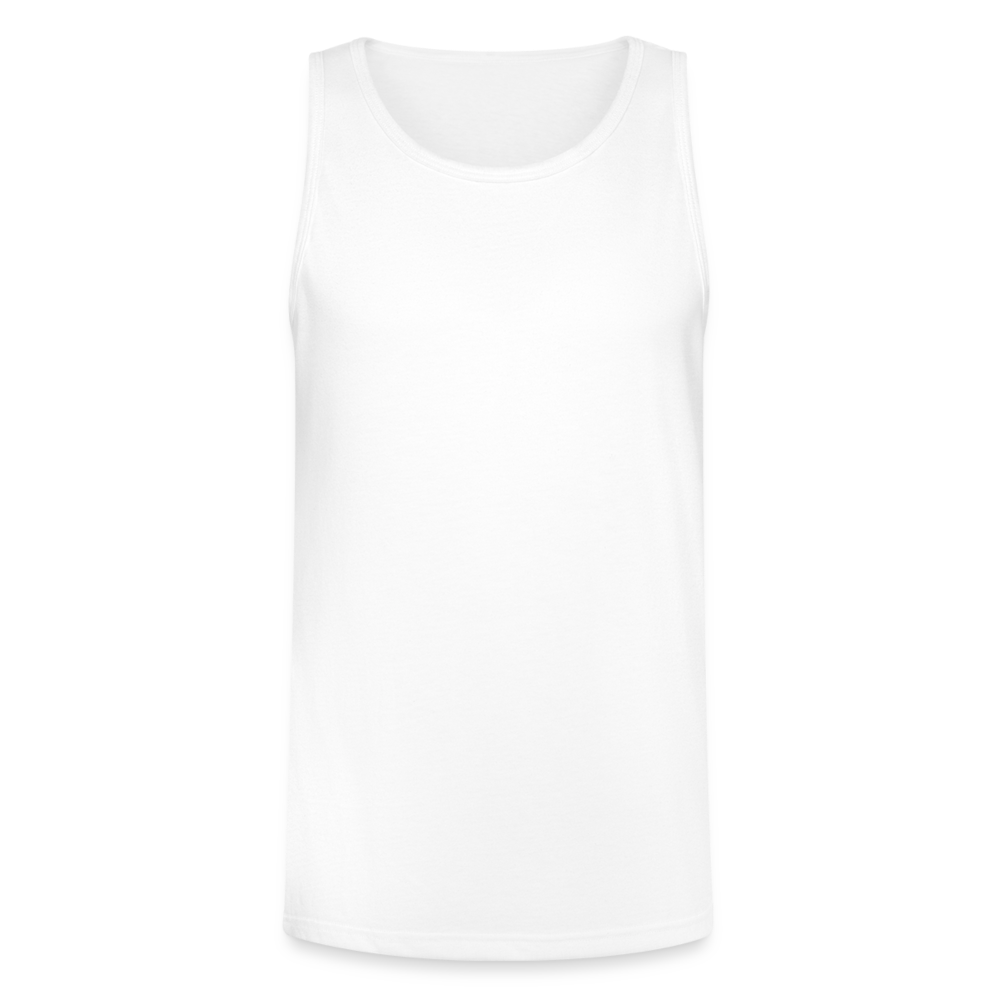 Unisex Tri-Blend Organic Tank - white