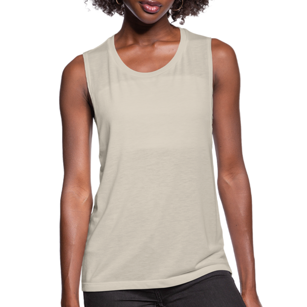 Women's Flowy Muscle Tank by Bella - dust