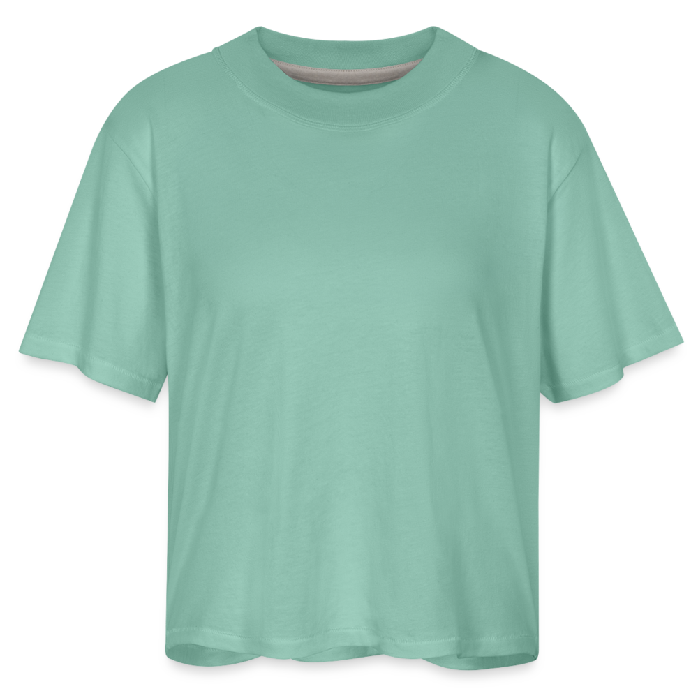 Women's Boxy Tee - saltwater