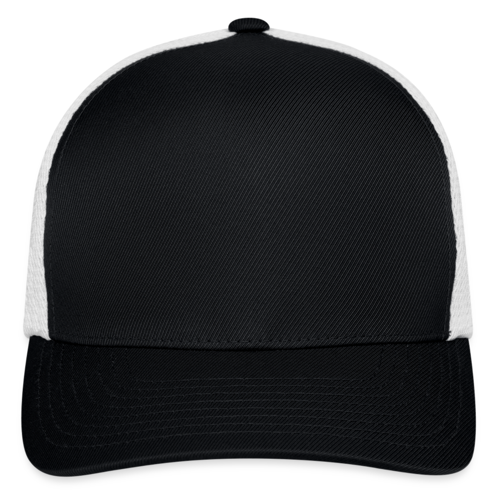 Flexfit Fitted Baseball Cap - black/white