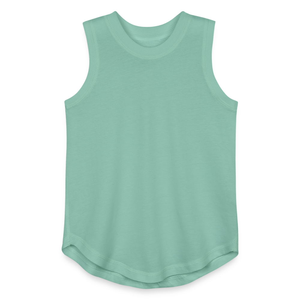 Youth Girls Relaxed Tank Top - saltwater