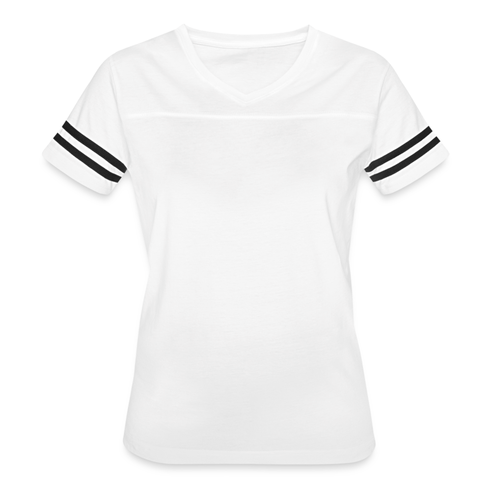 Women’s Vintage Sport T-Shirt - white/black