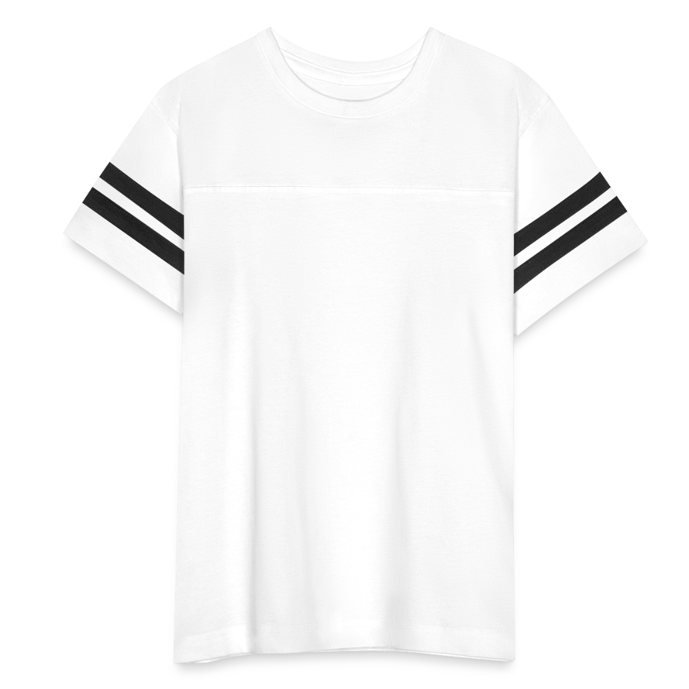 Kid's Football Tee - white/black