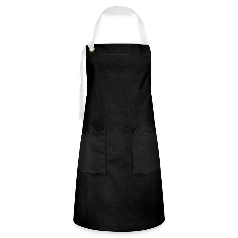 Personalized Christmas Apron - black/white