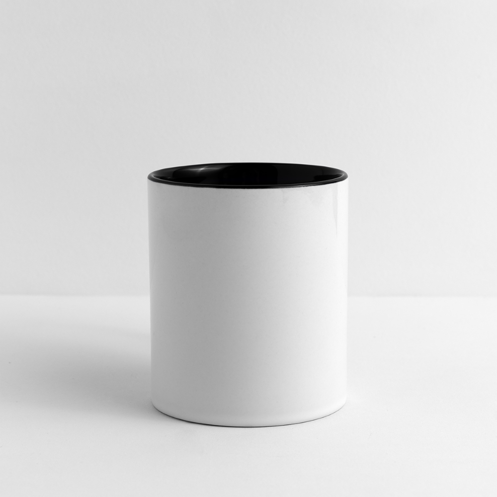 Contrast Coffee Mug - white/black