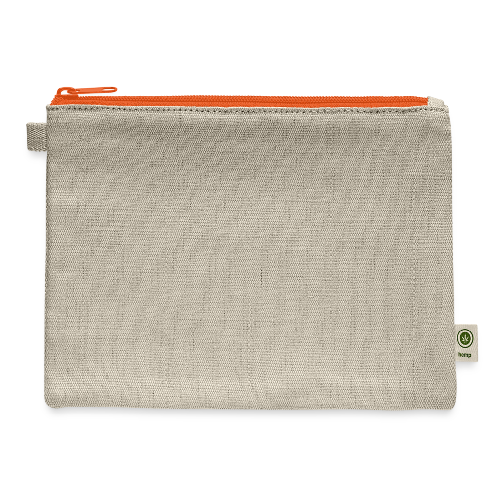 Carry All Pouch - natural/orange