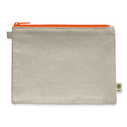 Carry All Pouch - natural/orange