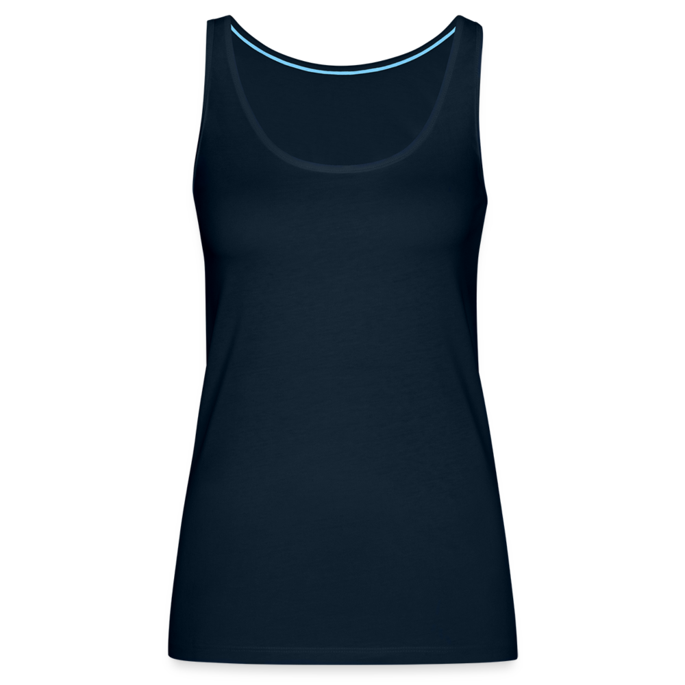 Women’s Premium Tank Top - deep navy