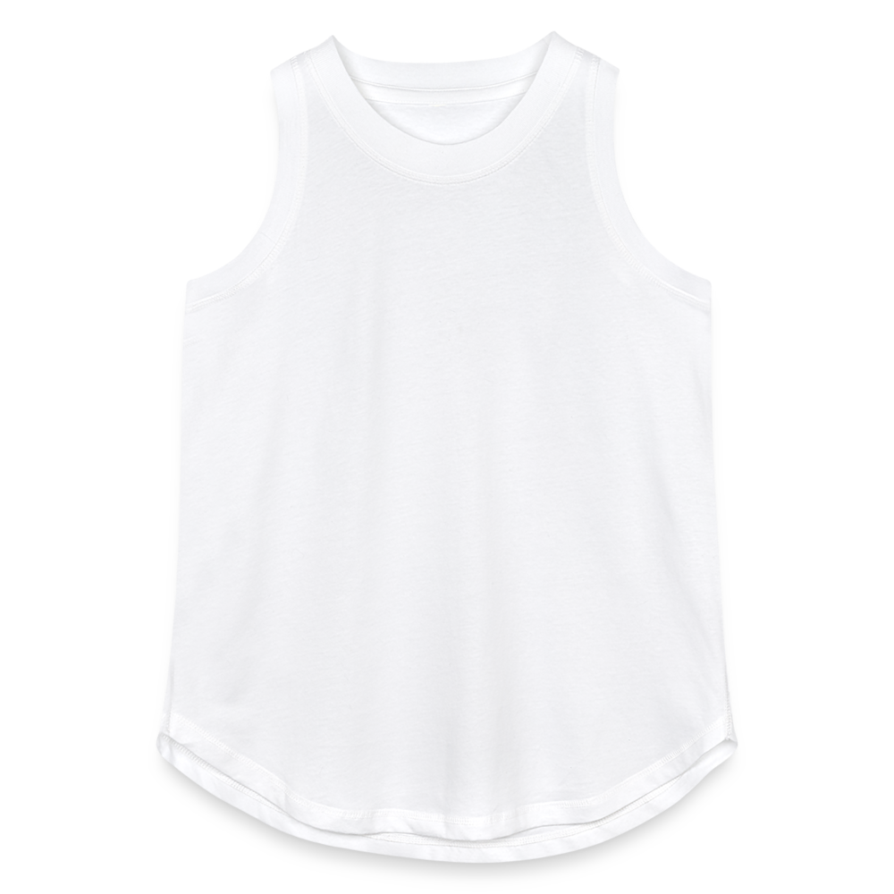 Women's Relaxed Tank Top - white