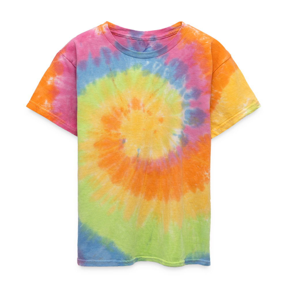 Kid's Tie Dye T-Shirt - rainbow