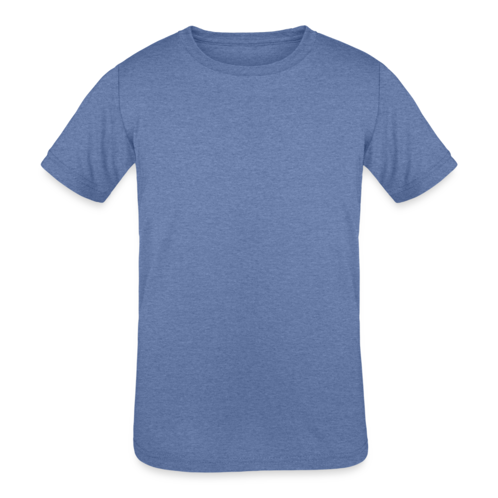 Kids' Tri-Blend T-Shirt - heather blue