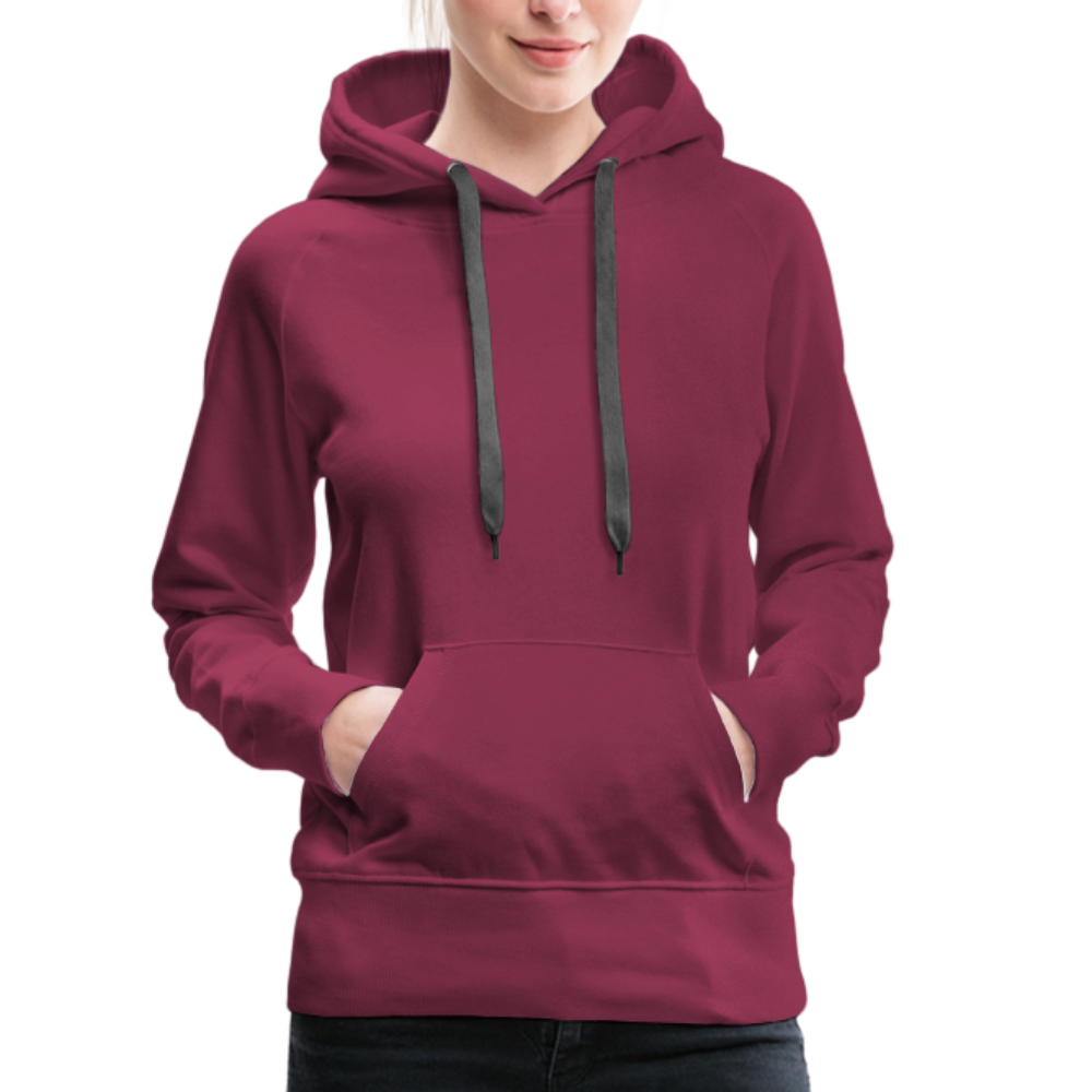 Women’s Premium Hoodie - burgundy