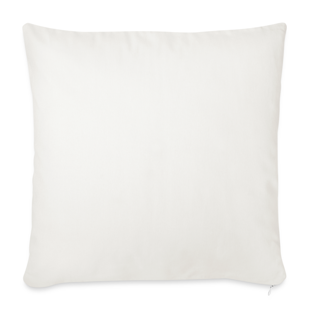 Throw Pillow Cover 18” x 18” - natural white