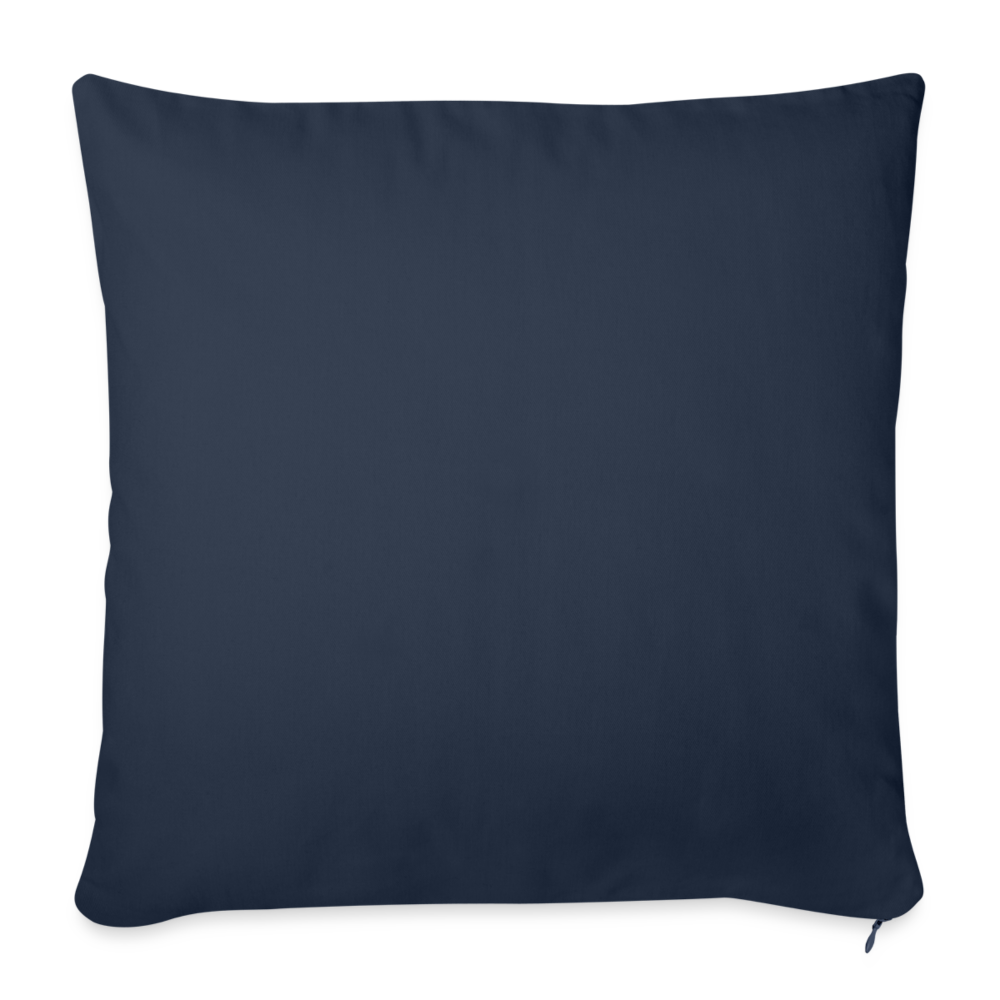 Throw Pillow Cover 18” x 18” - navy