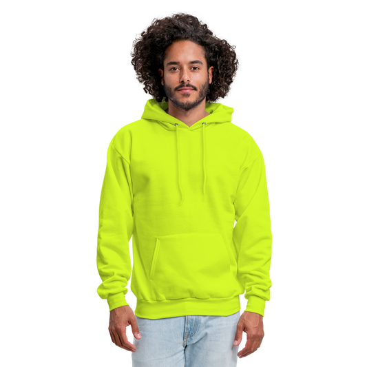 Men's Hoodie - safety green