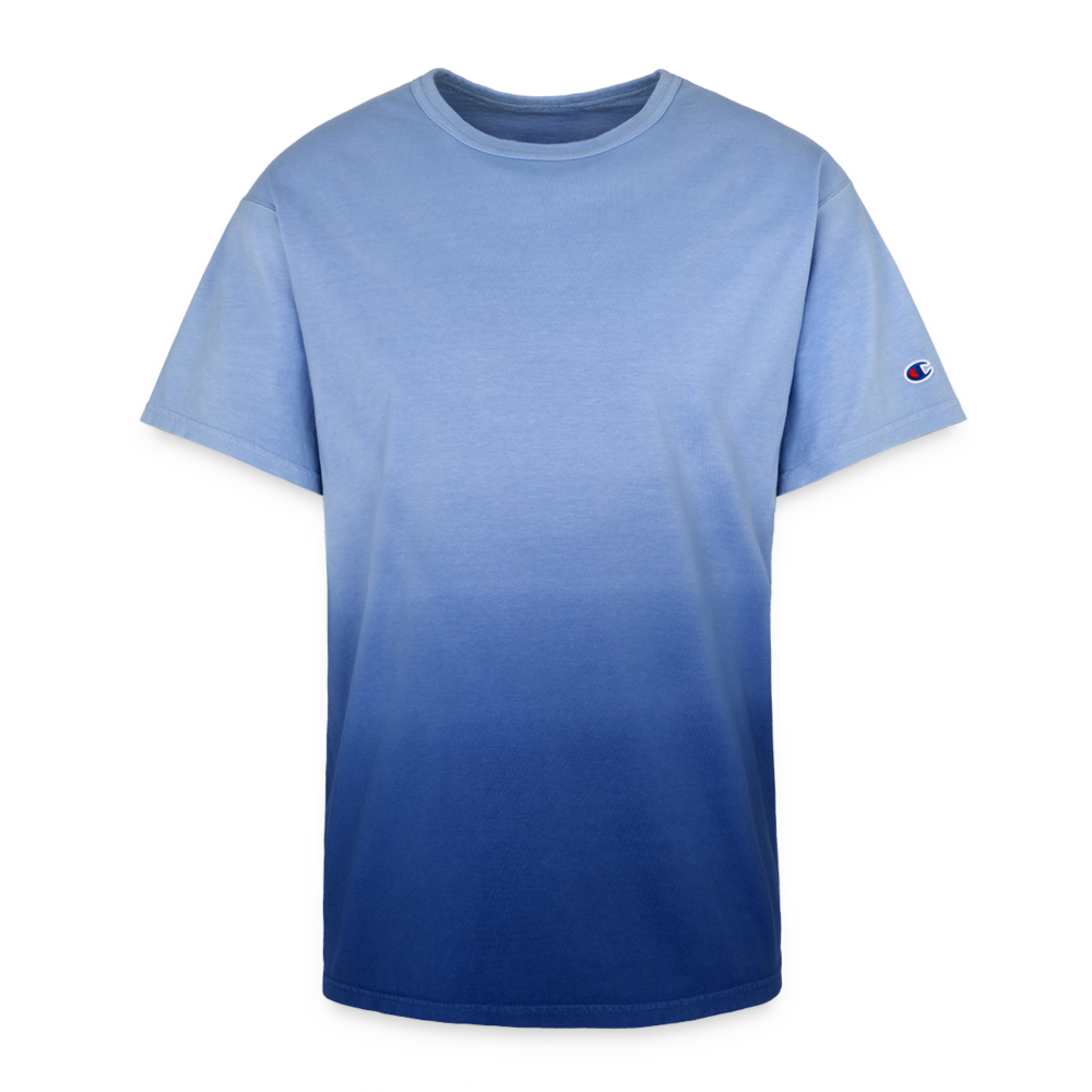 Champion Dip Dye T-shirt - royal ombre