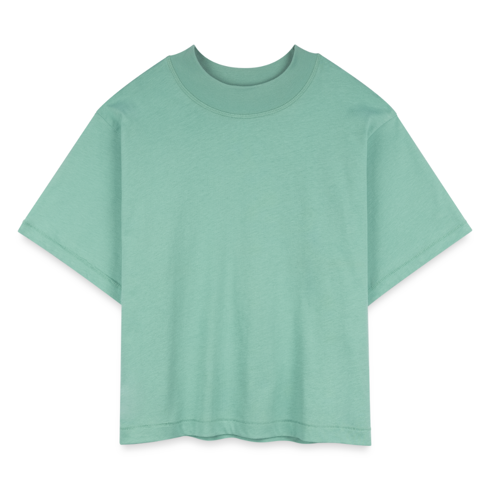 Women's Boxy Tee - saltwater