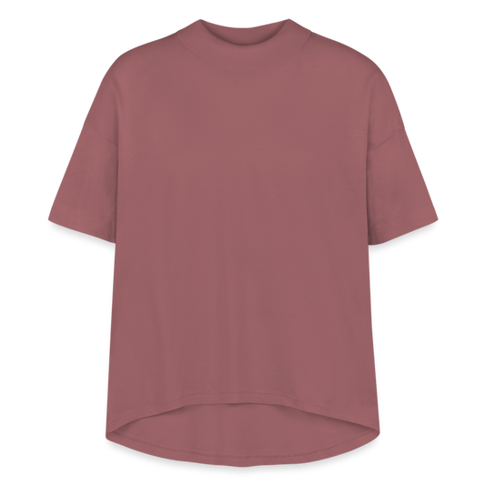 Women's Hi-Lo Tee - dusty pink