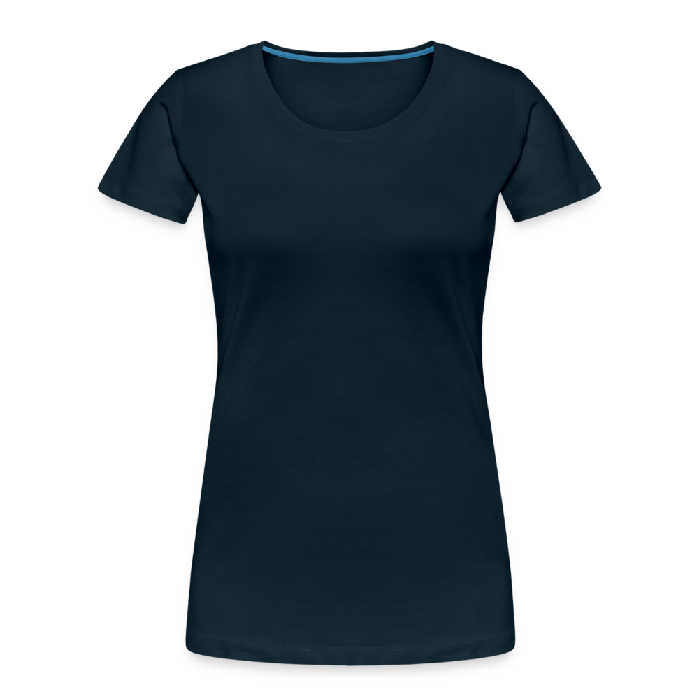 Women’s Premium Organic T-Shirt - deep navy