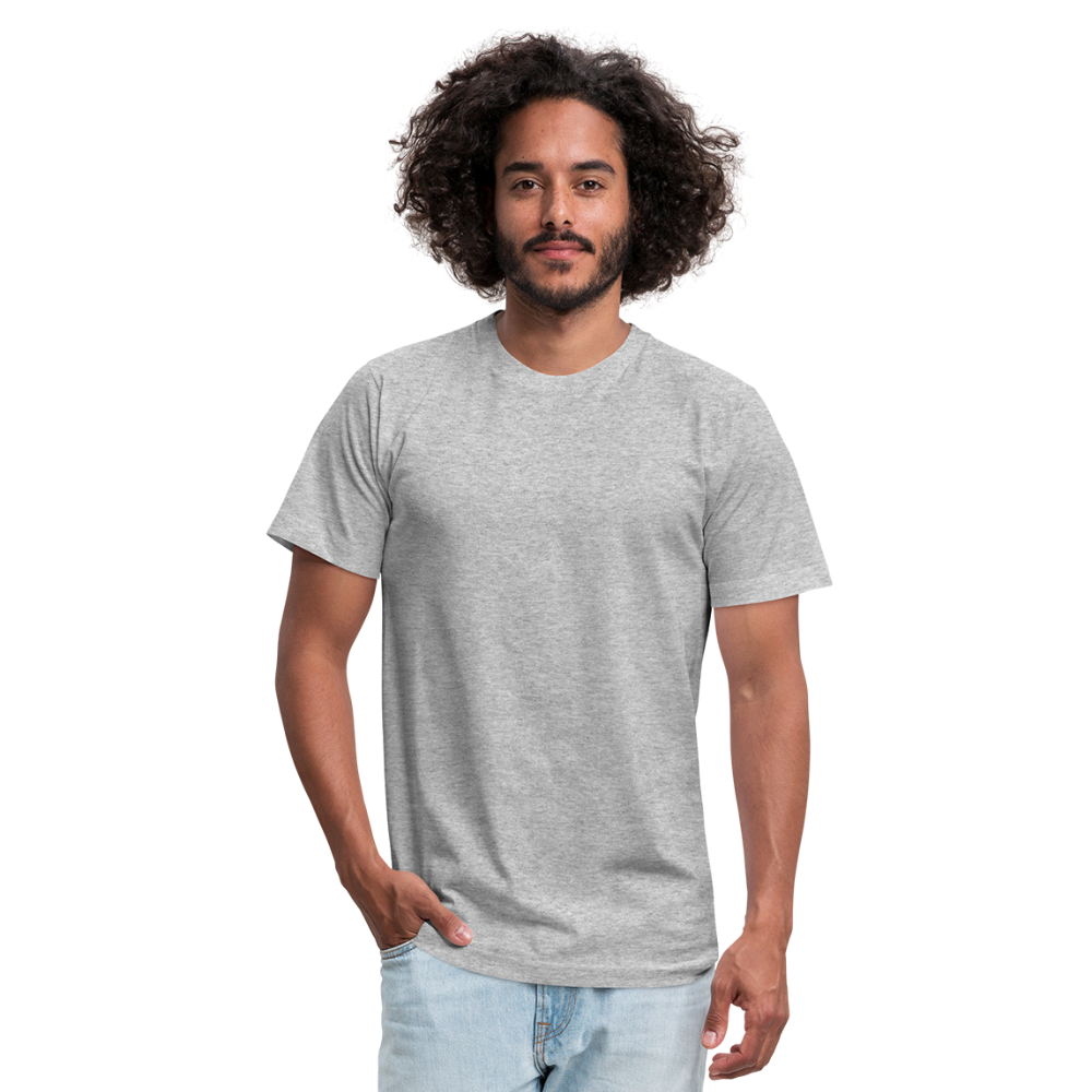 Unisex Jersey T-Shirt by Bella + Canvas - heather gray