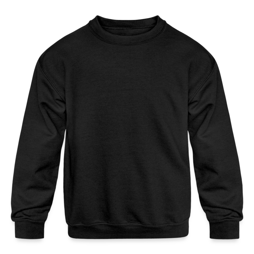 Kids' Crewneck Sweatshirt - black