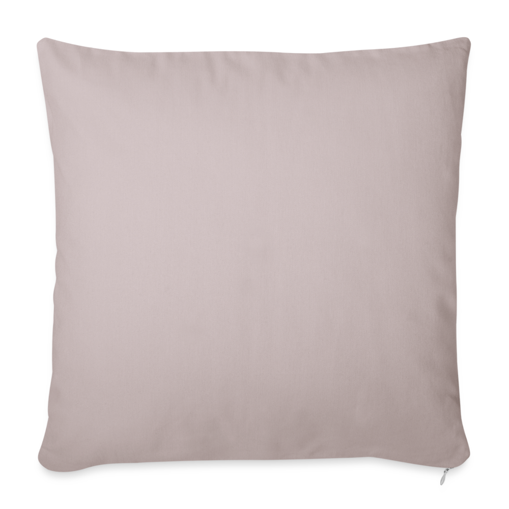 Throw Pillow Cover 18” x 18” - light taupe