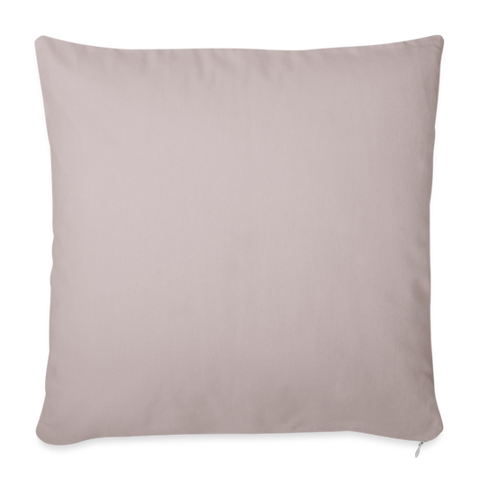 Throw Pillow Cover 18” x 18” - light taupe