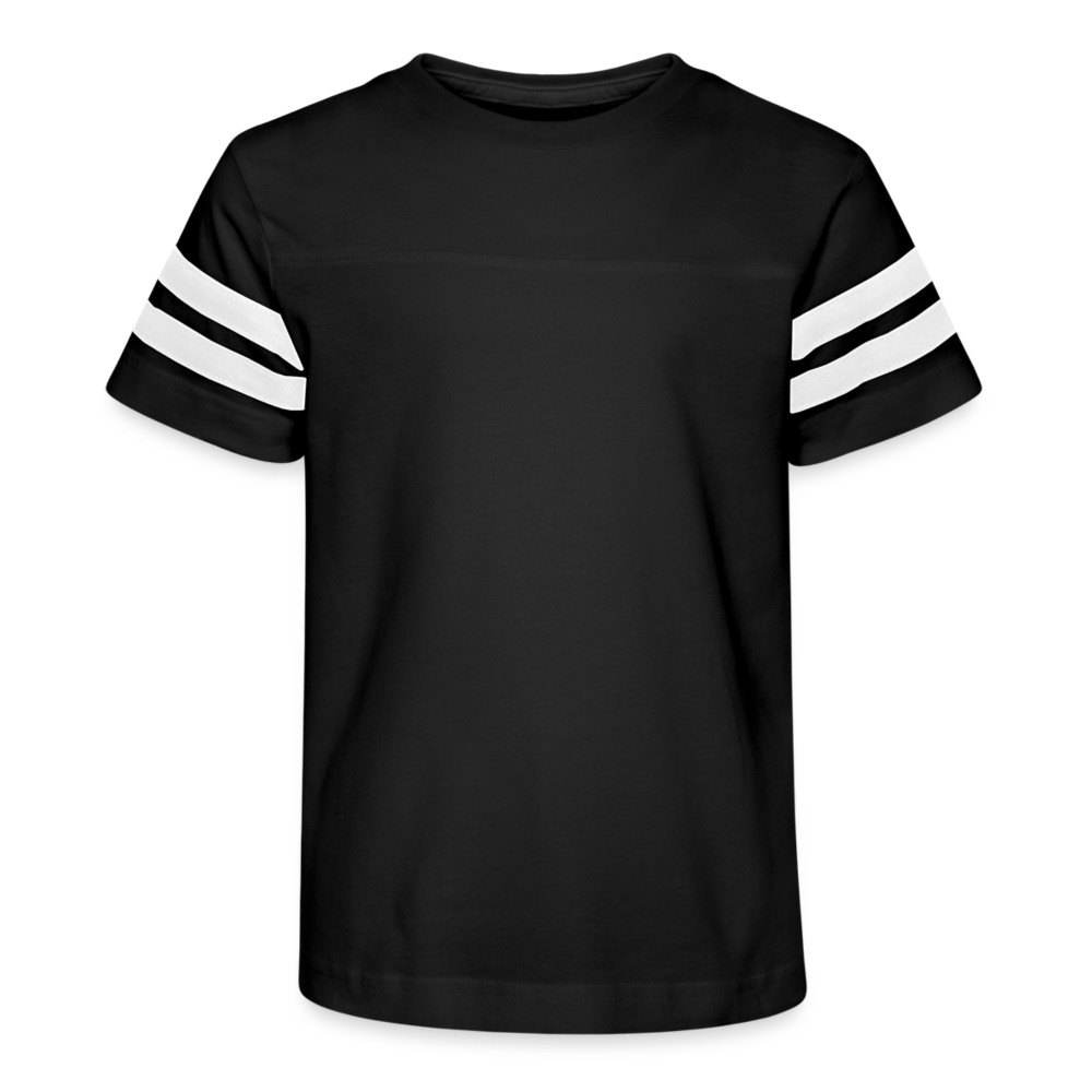 Kid's Football Tee - black/white