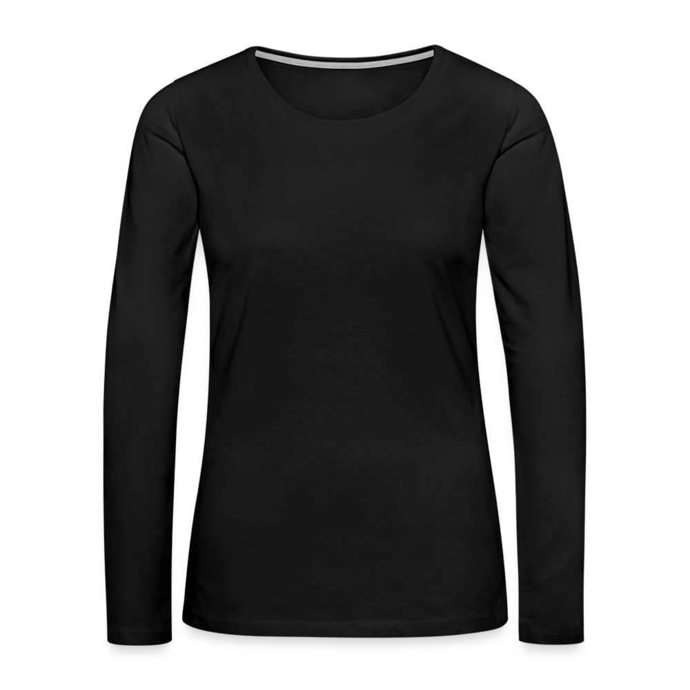 Women's Premium Long Sleeve T-Shirt - black