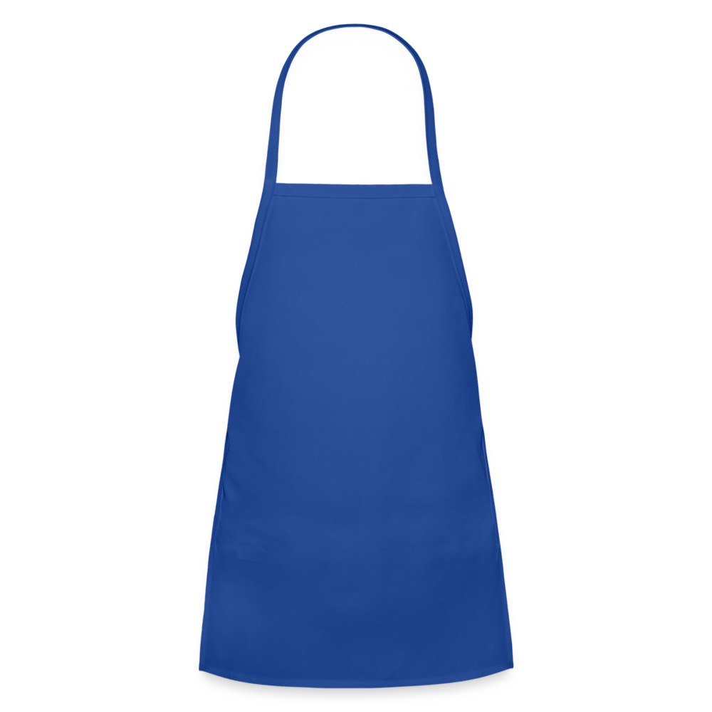 Kids' Apron - royal blue