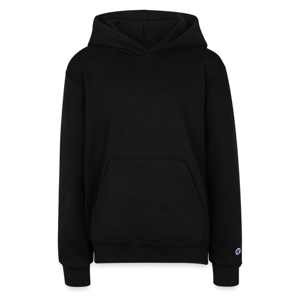 Champion Youth Hoodie - black