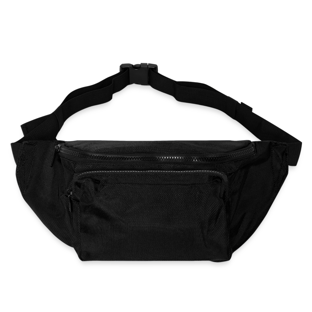 Large Crossbody Hip Bag - black