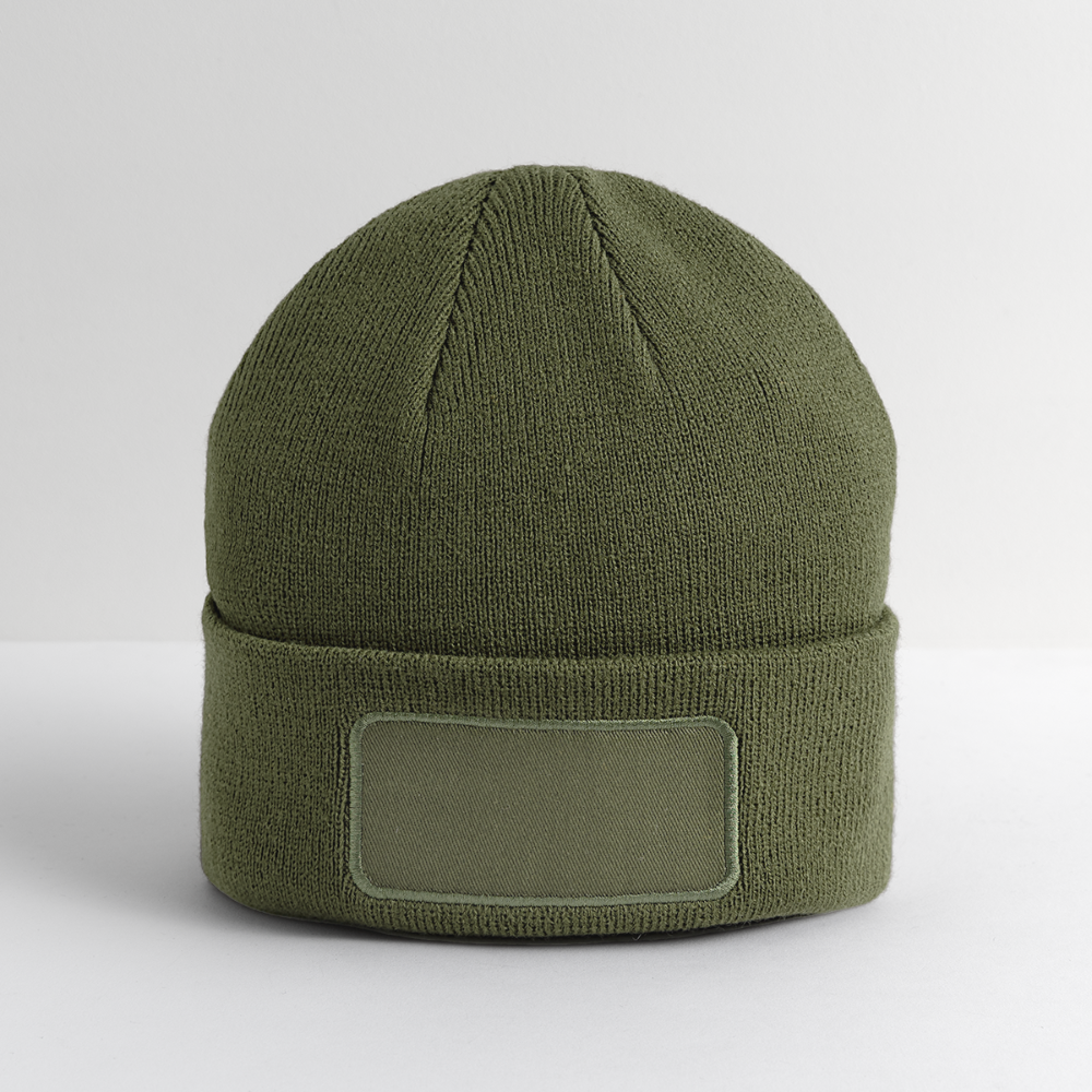 Patch Beanie - olive