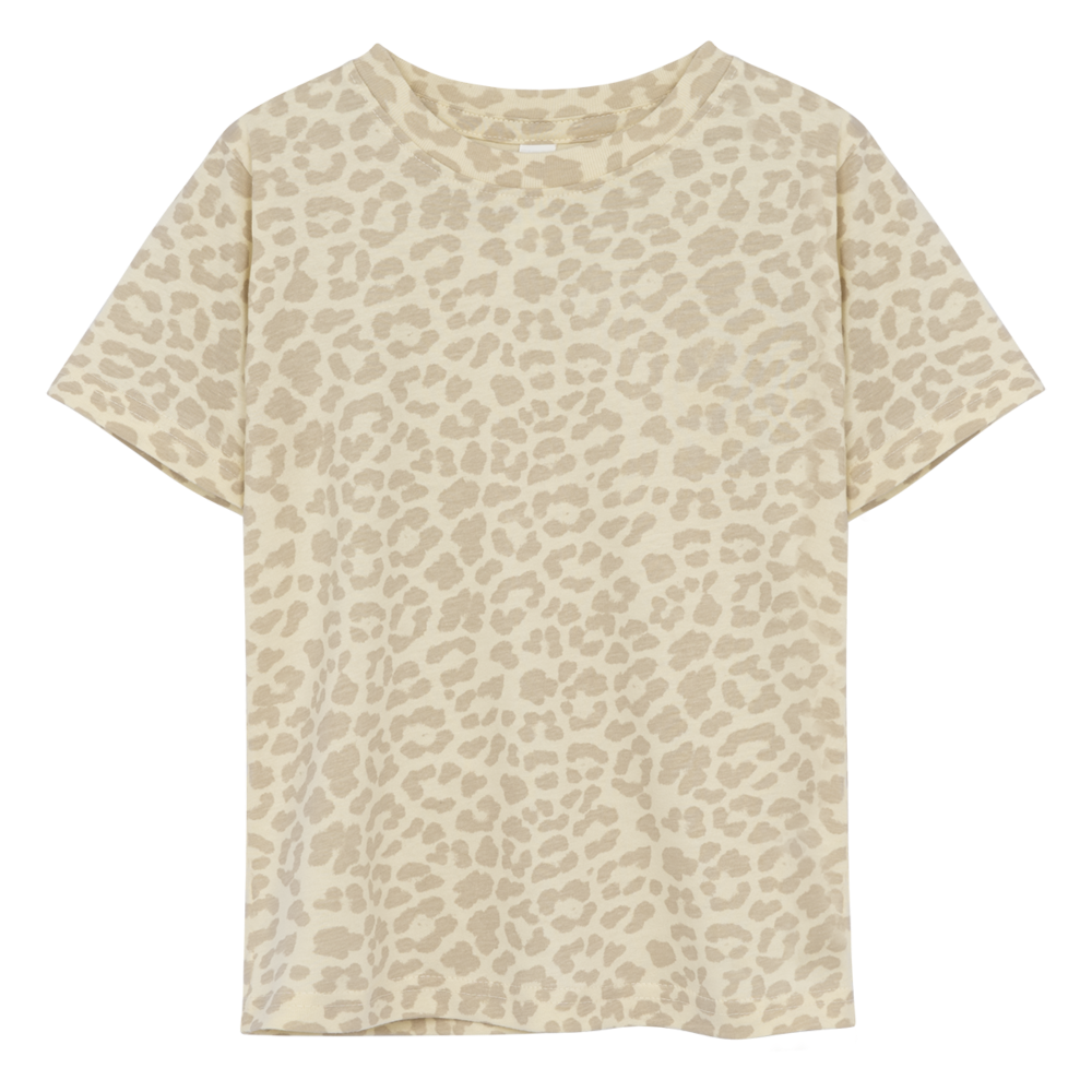 Toddler Fine Jersey T-Shirt - natural Leopard