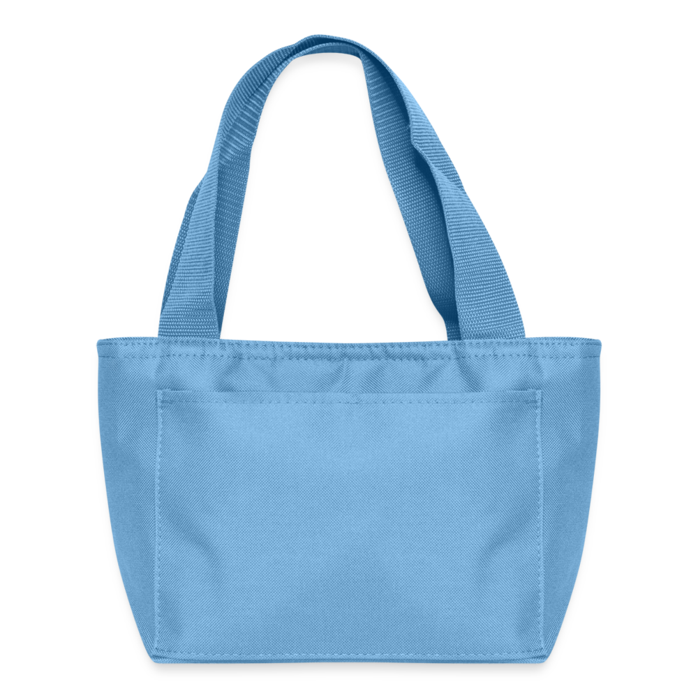 Recycled Insulated Lunch Bag - light blue