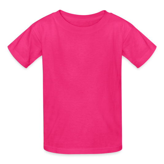 Gildan Ultra Cotton Youth T-Shirt - fuchsia