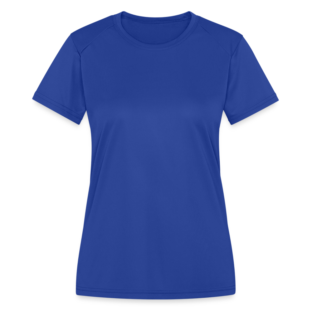 Women's Moisture Wicking Performance T-Shirt - royal blue